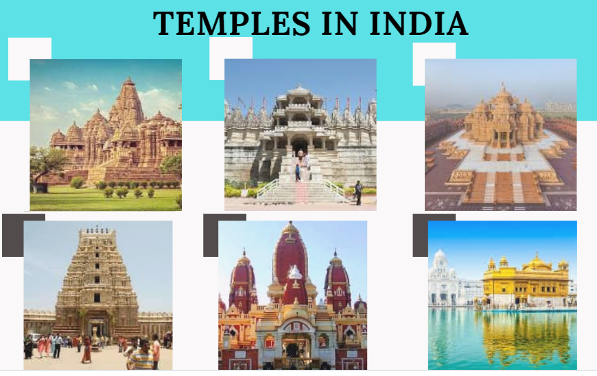 6 famous architecture temples in India..